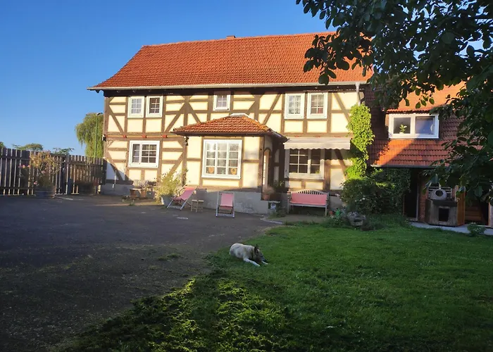 Historischer Hof, Einladend Fuer Mensch Und Tier. Casa de Férias Schenklengsfeld